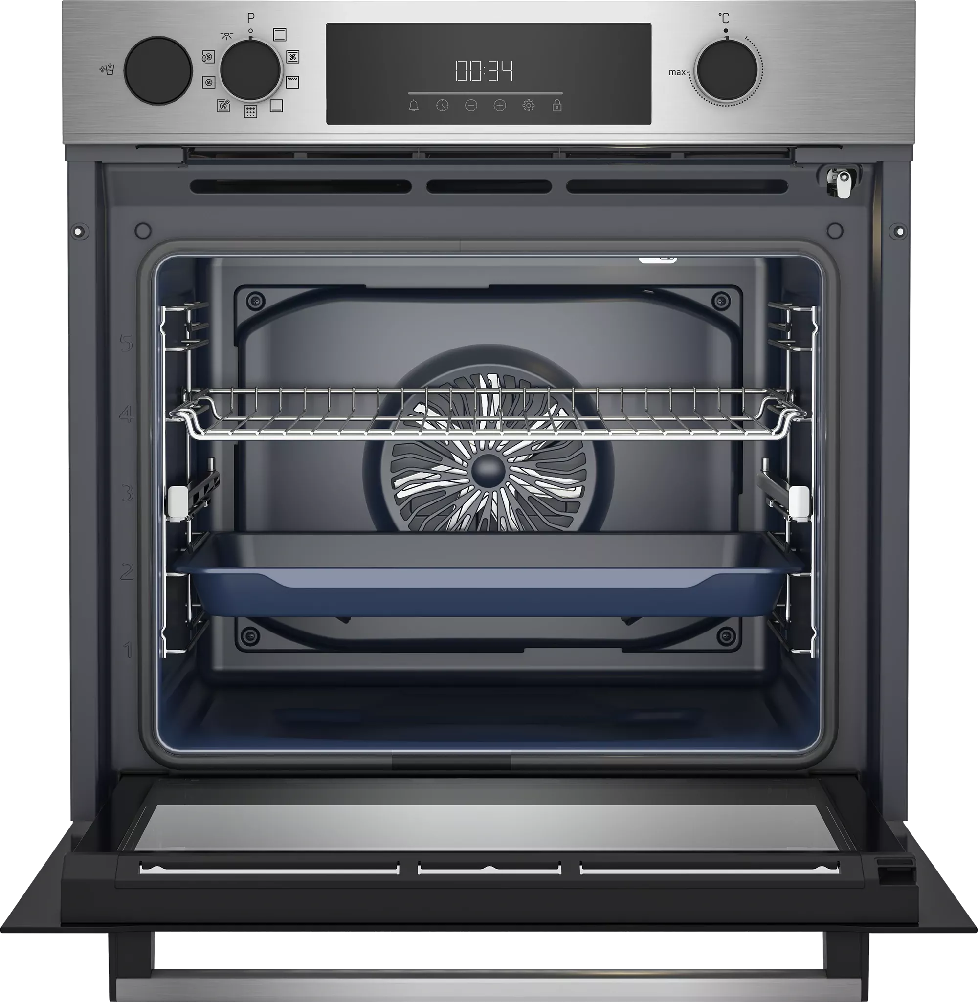 BBIS14300XFPSE FOUR BEKO ELEC ENCASTRABLE Inox 72 L Vapeur - 1