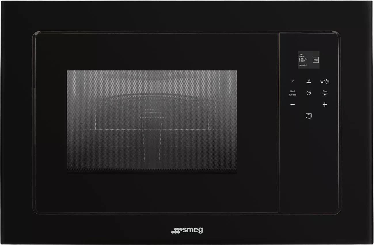 FMI120B3 MICRO-ONDE ENCASTRABLE SMEG LINEA 21L 5 FCT Grill - 0
