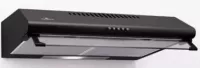 HOTTE MODENA PLAT 60CM NOIR DOUBLE MOTEUR S4
