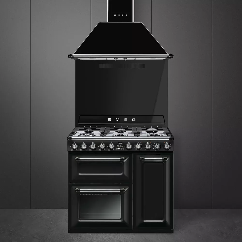 TR93BL CUISINIERE SMEG VICTORIA 90  6 FEUX DOUBLE COURONE - 6