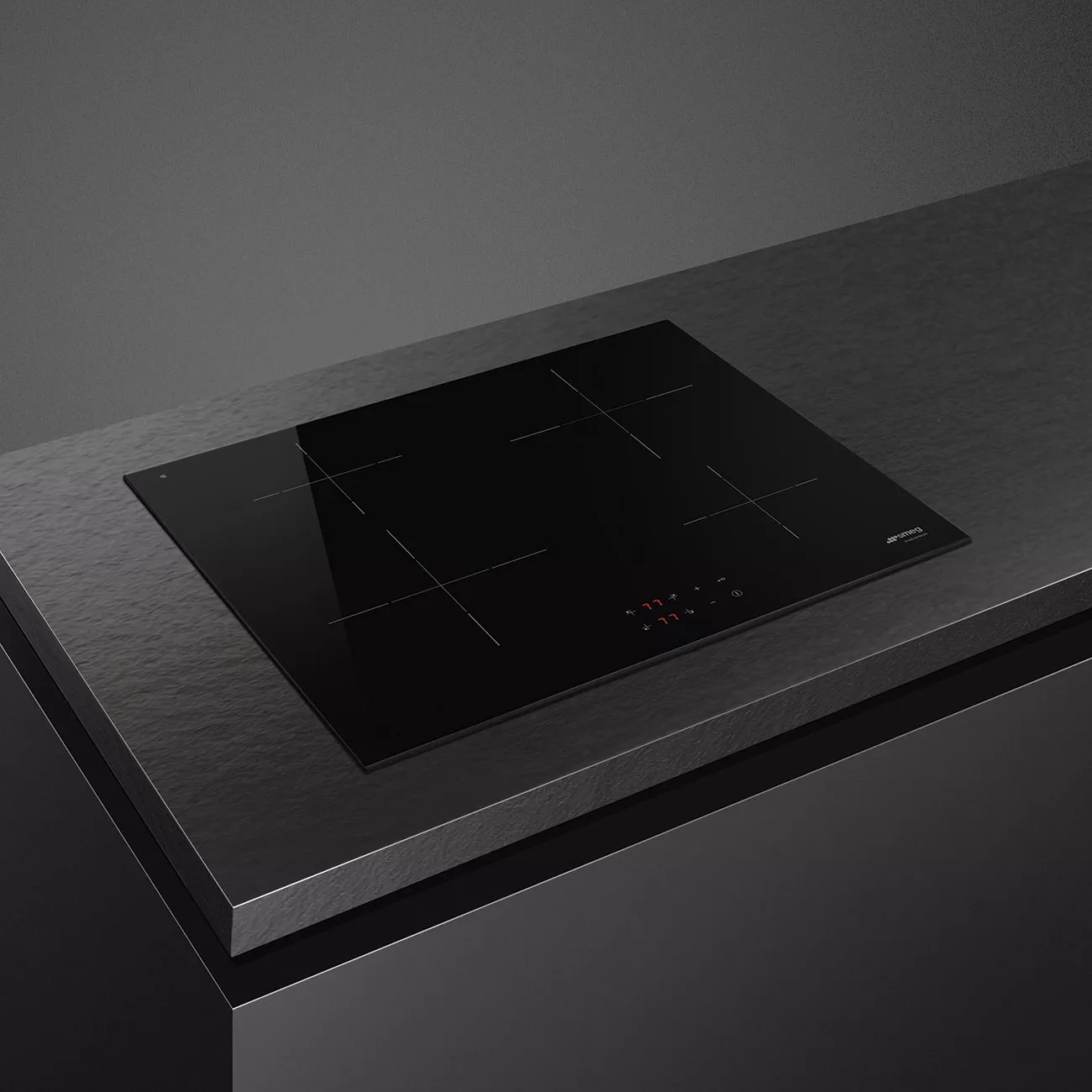 SI2641D PLAQUE SMEG UNIVERSEL 60CM INDUCTION VERRE NOIR 4F - 2