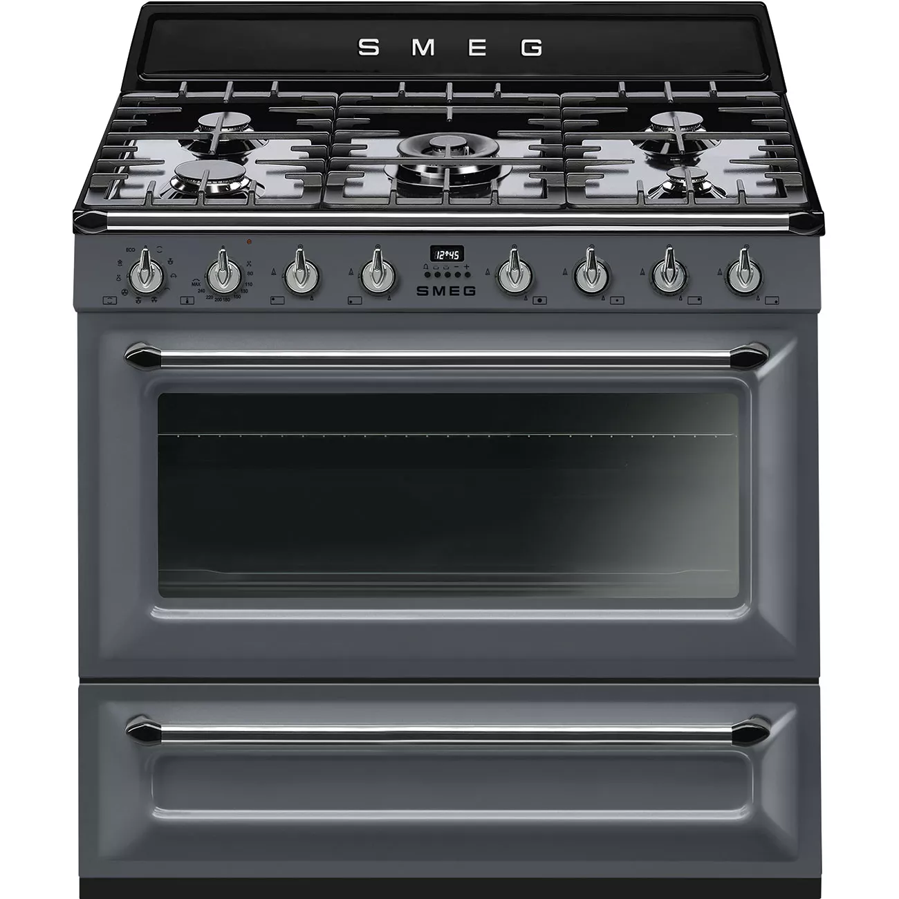 TR90GR2 CUISINIERE SMEG VICTORIA 90 5 FEUX DOUBLE COURONE - 0