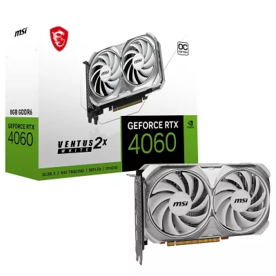 RTX4060 VENTUS carte graphique NVIDIA RTX 4060 MSI VENTUS X2 8GO - 0