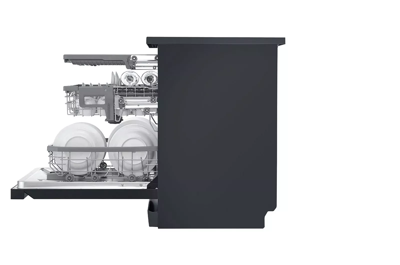 DFC325HM LAVE VAISSELE LG 3 TIROIR VAPEUR NOIR Porte auto - 6