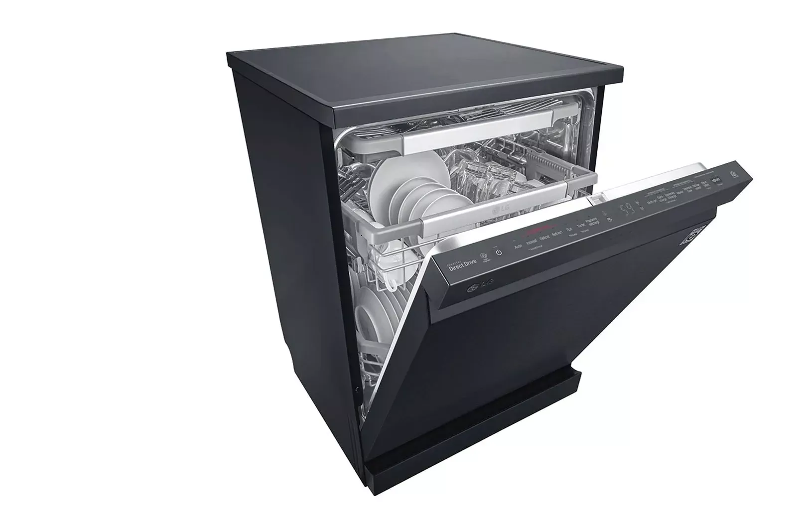 DFC325HM LAVE VAISSELE LG 3 TIROIR VAPEUR NOIR Porte auto - 3