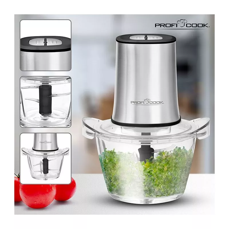 PC-MZ1150 MINI HACHOIR MULTIFONCTIONS PROFICOOK 4 LAMES 400W - 2