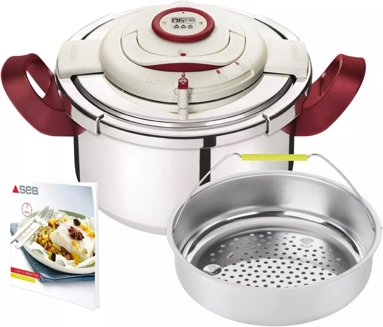 P4400600/07 Cocotte Minute SEB Clipso 4.5L + Précision - 2