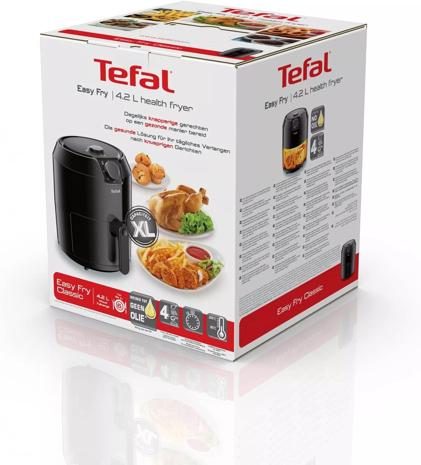 EY201815 friteuse tefal compacte avec une capacité XL 4,2 - 11