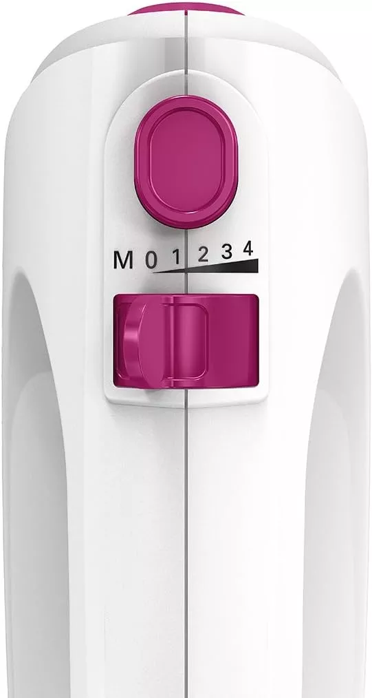 MFQ2210P BATTEUR BOSCH TURBO 375W / 4 VITESSES BLANC/ROSE - 3