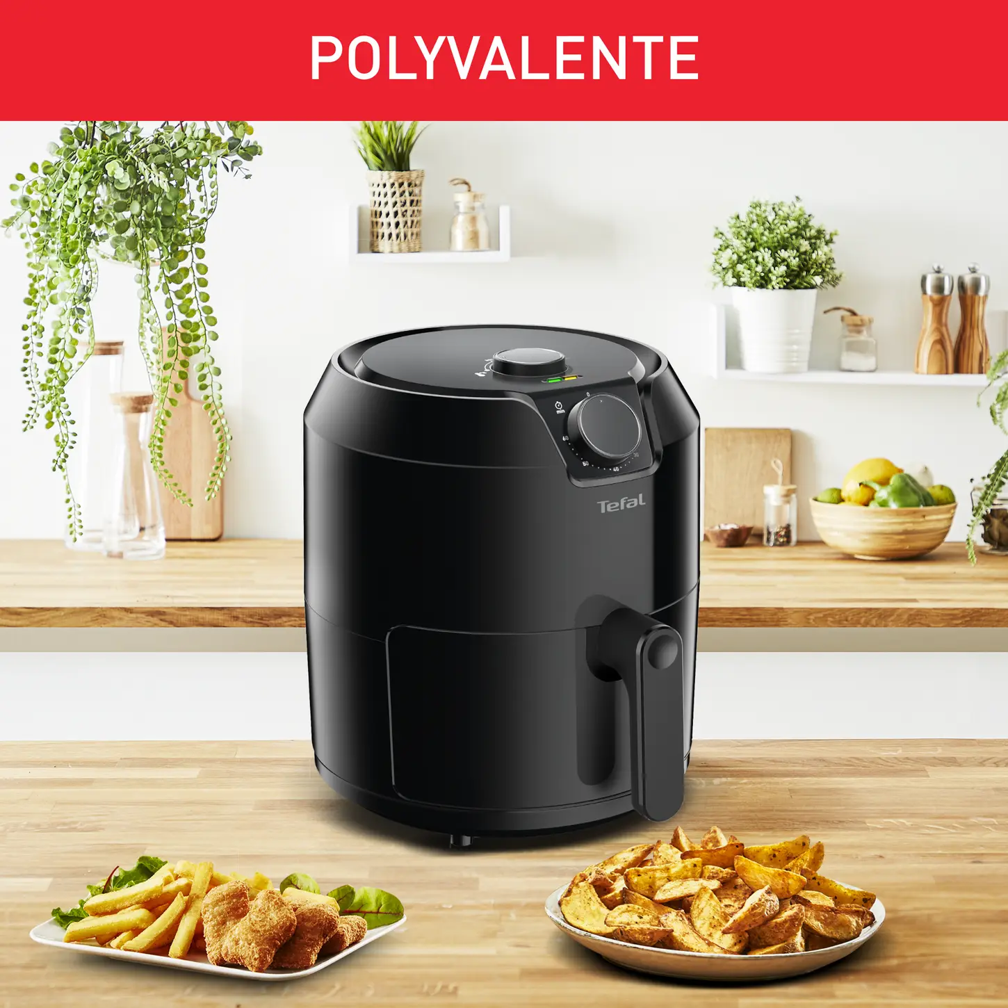 EY201815 friteuse tefal compacte avec une capacité XL 4,2 - 6