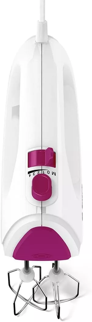 MFQ2210P BATTEUR BOSCH TURBO 375W / 4 VITESSES BLANC/ROSE - 2