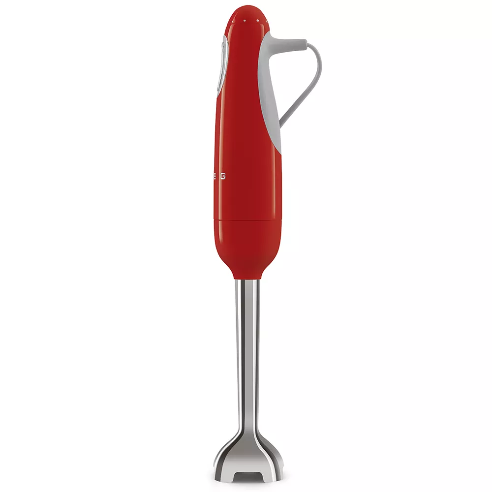 HBF11RDEU MIXEUR A BRAS SMEG ANNÉES 50 700W INOX ROUGE - 1