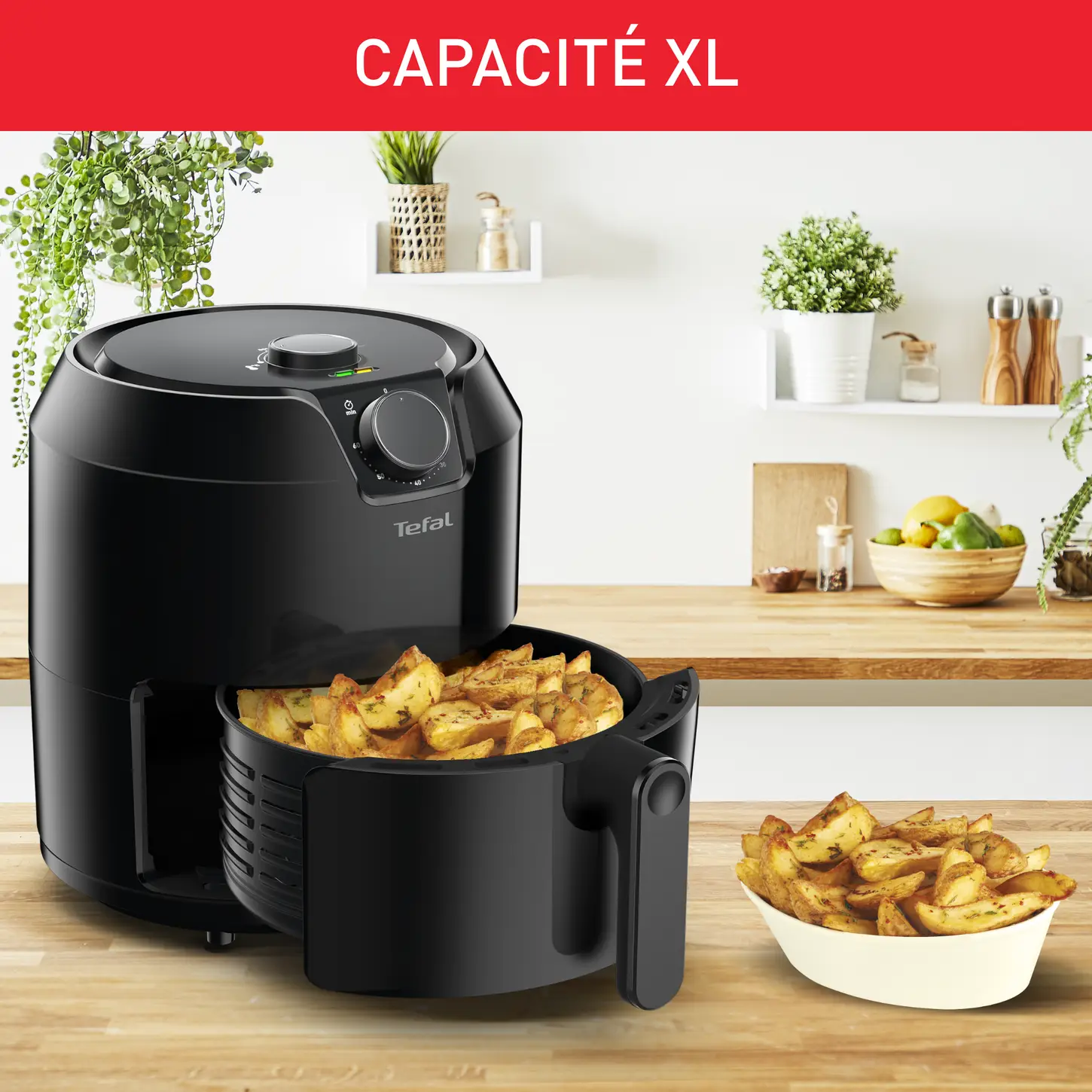 EY201815 friteuse tefal compacte avec une capacité XL 4,2 - 7