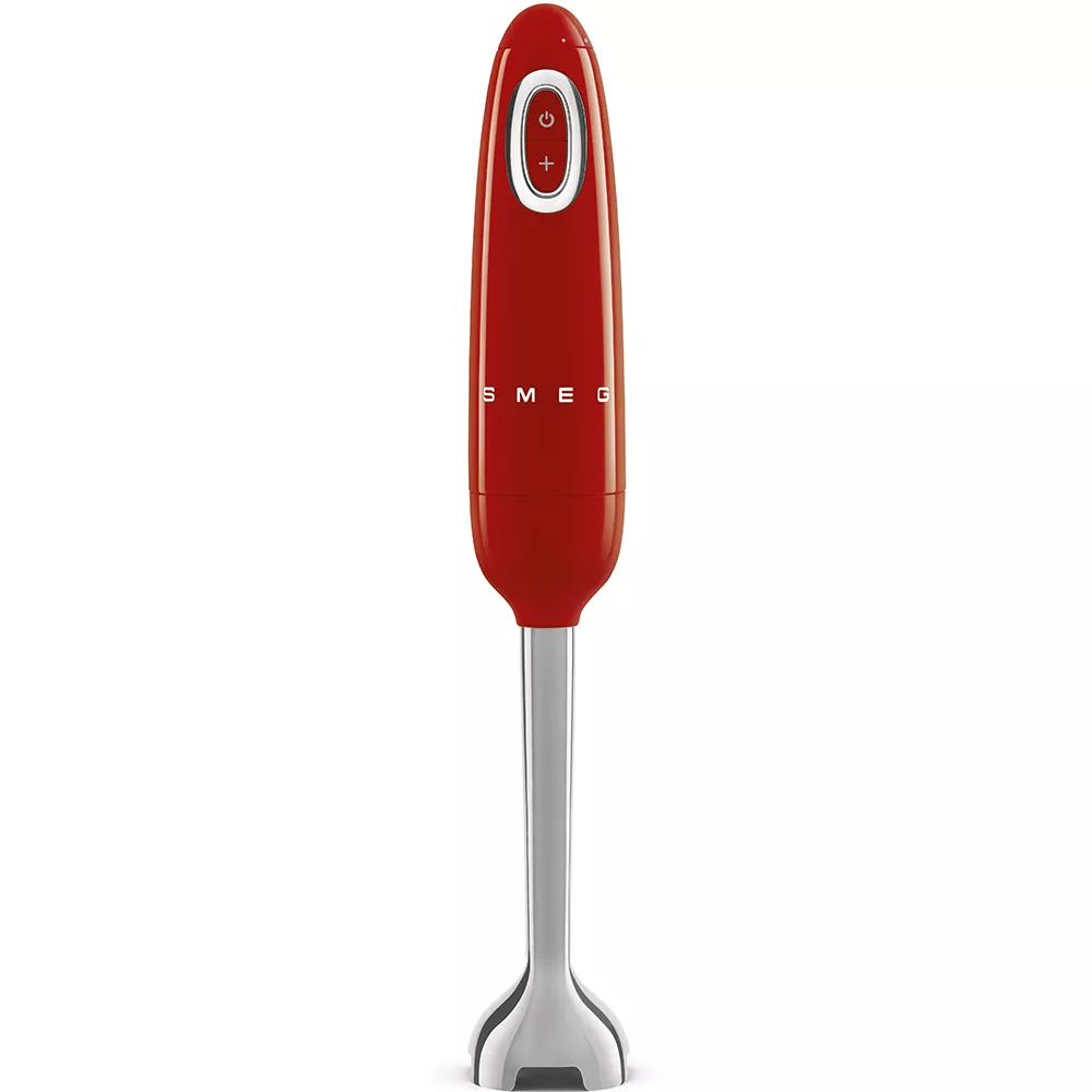 HBF11RDEU MIXEUR A BRAS SMEG ANNÉES 50 700W INOX ROUGE - 0