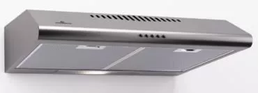 MHC761PIX HOTTE MODENA PLAT 60CM INOX 280M3/H Filtre charbon - 0