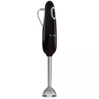 MIXEUR A BRAS SMEG ANNÉES 50 700W INOX NOIR