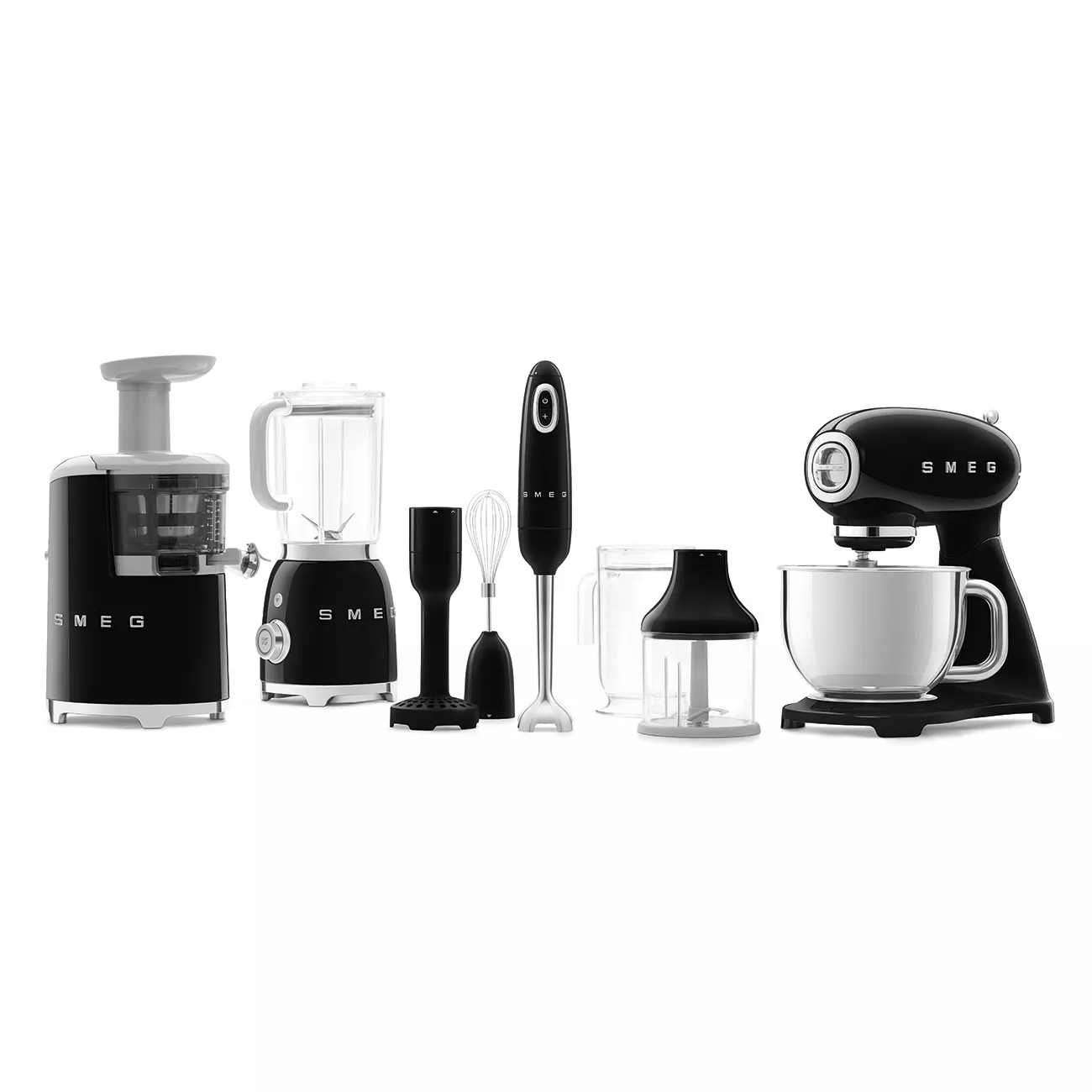 SMF03BLEU PETRIN SMEG ANNÉES 50 800W 4.8L 2.6KG 10 VITESSES - 6