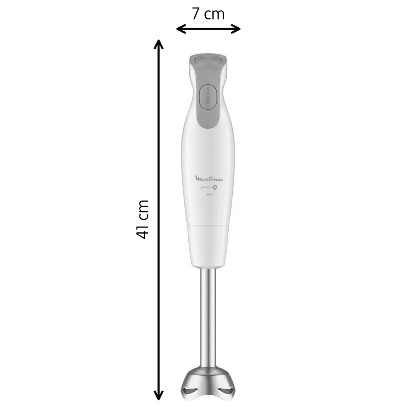 DD552110 MIXEUR A BRAS MOULINEX 600 W AVEC HACHOIR INOX - 8