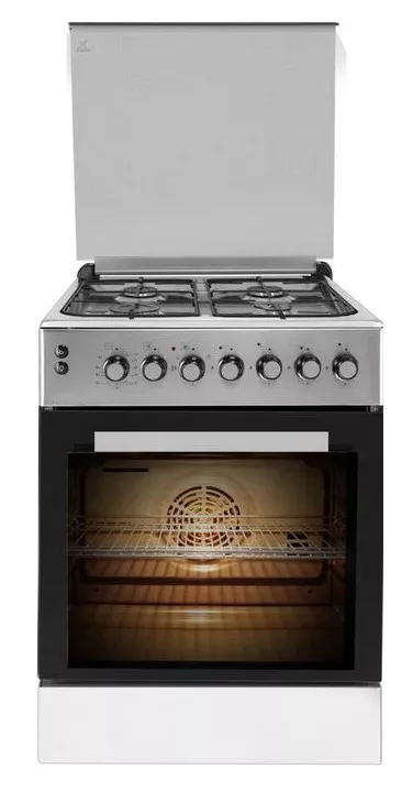 MAX-KFL60BI CUISINIERE MAXWELL 60*60 BLANC INOX XXL 85 LITRES - 0