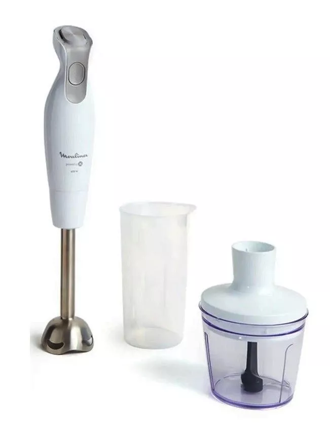 DD552110 MIXEUR A BRAS MOULINEX 600 W AVEC HACHOIR INOX - 0