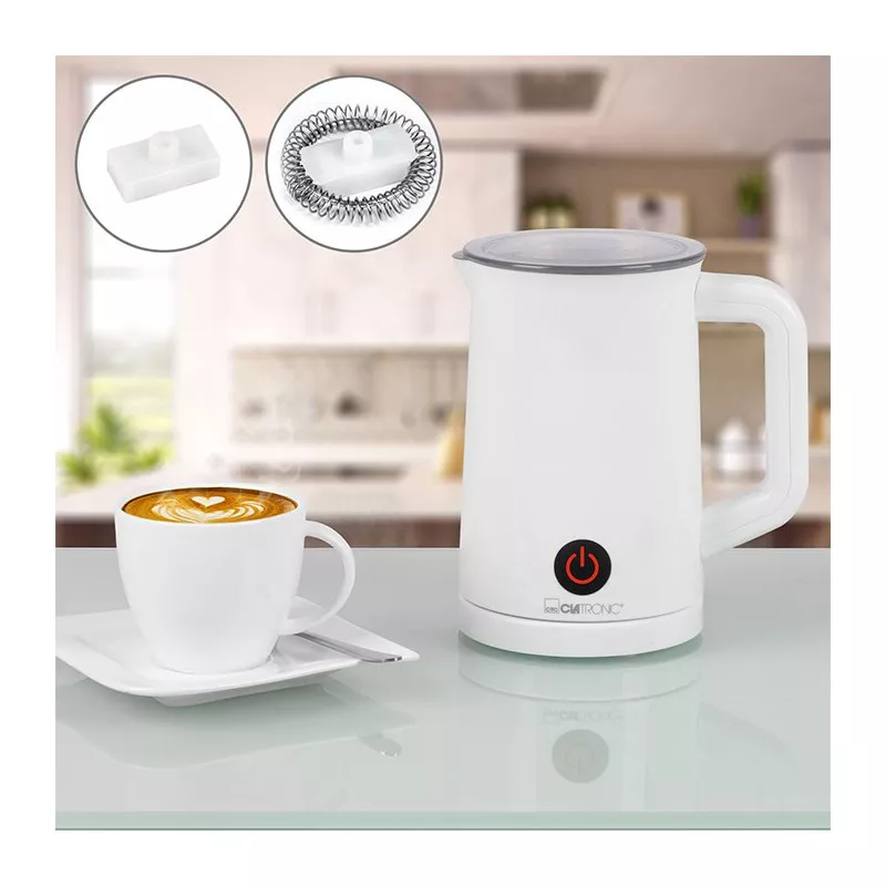 MS3693 MOUSSEUR A LAIT CLATRONIC 500W BLANC 550 mL - 5