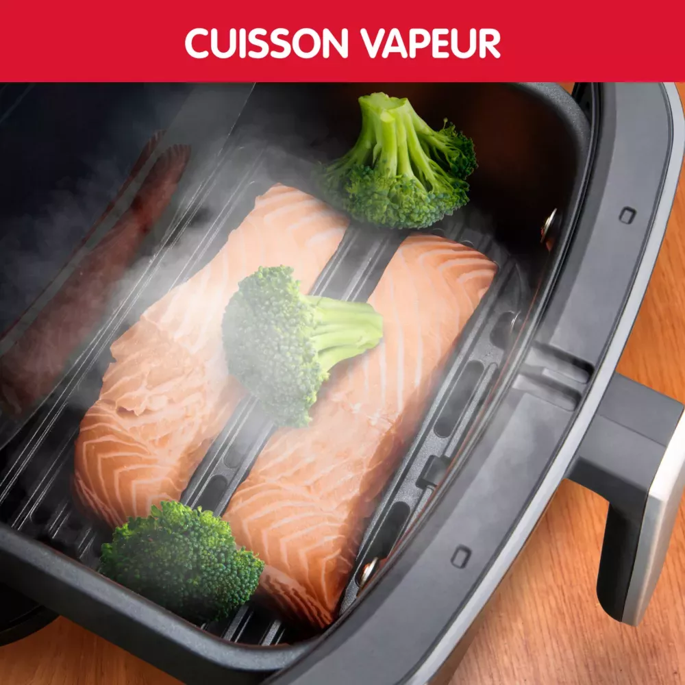 AL201810 FRITEUSE AIR FRYER MOULINEX  STEAM 3EN1 6.2L 1700W - 6