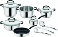 BATTERIE DE CUISINE LAGOSTINA PRATICA 13Piece Inox