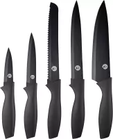 SERIE DE COUTEAUX MASTER CHEF 5 PIECE NOIR