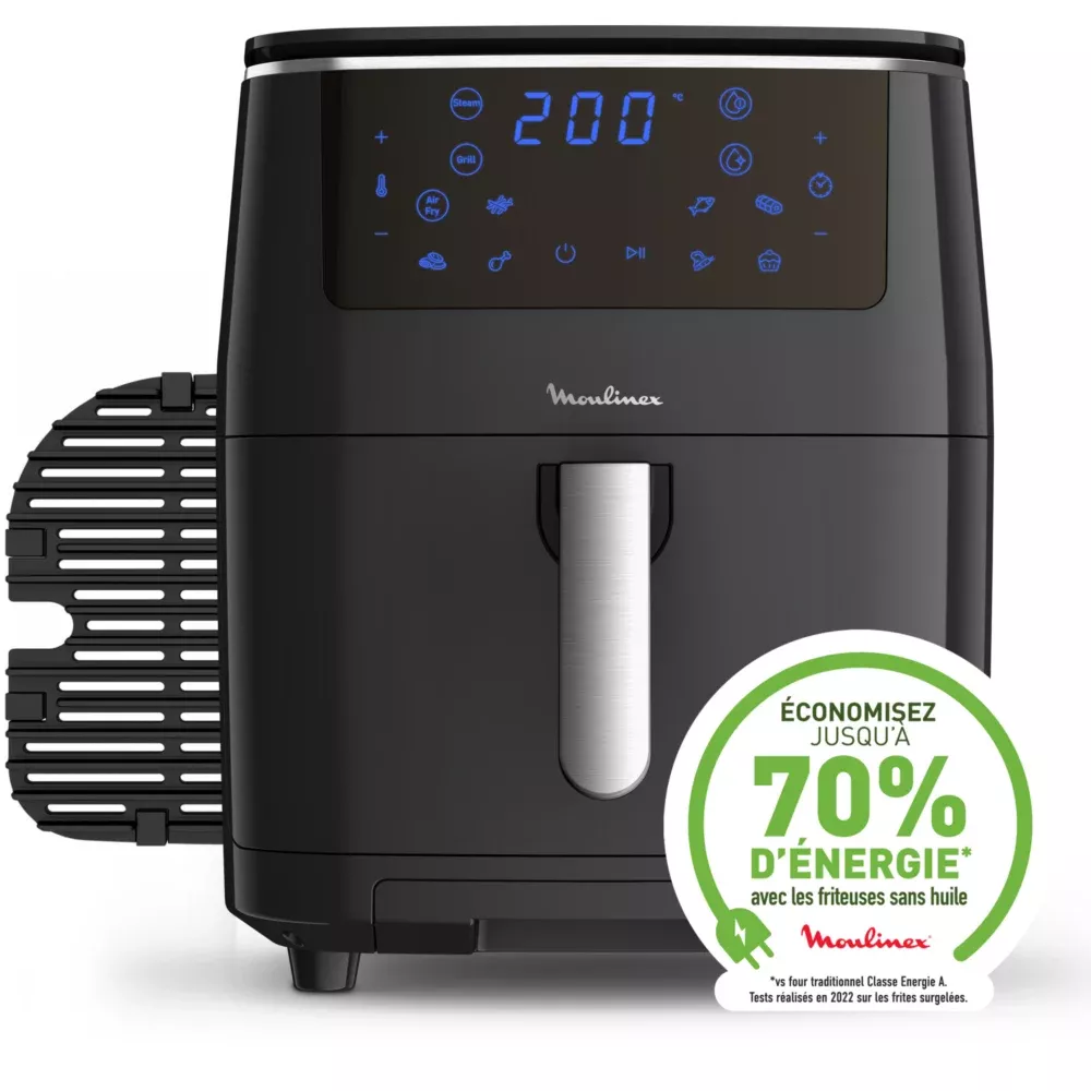 AL201810 FRITEUSE AIR FRYER MOULINEX  STEAM 3EN1 6.2L 1700W - 2