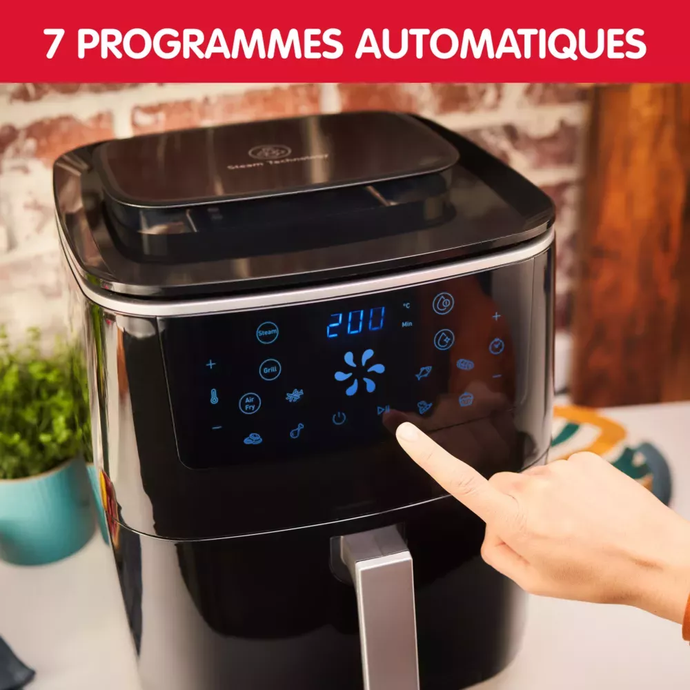 AL201810 FRITEUSE AIR FRYER MOULINEX  STEAM 3EN1 6.2L 1700W - 8