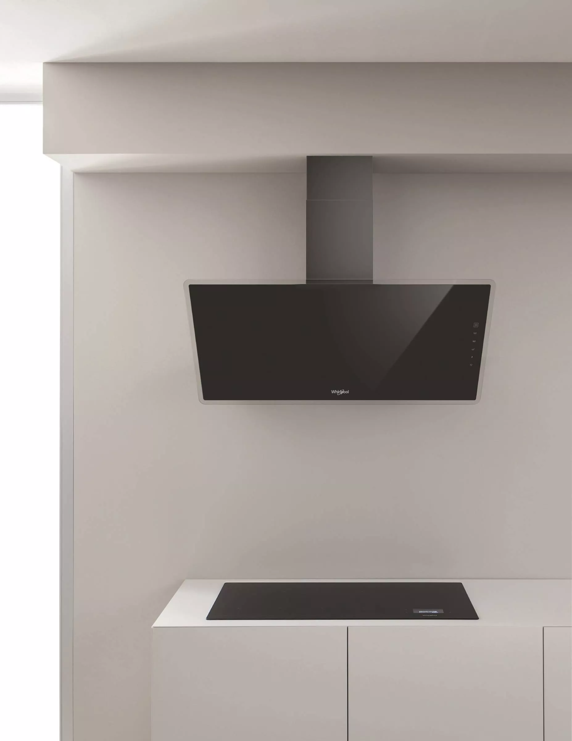 WHVF93FLTK HOTTE DÉCORATIVE MURALE WHIRLPOOL INCLINÉE 90 CM - 5