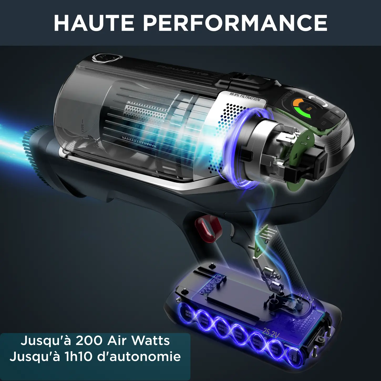RH9958WO aspirateur balai Rowenta x-force flex 14.60 - 4