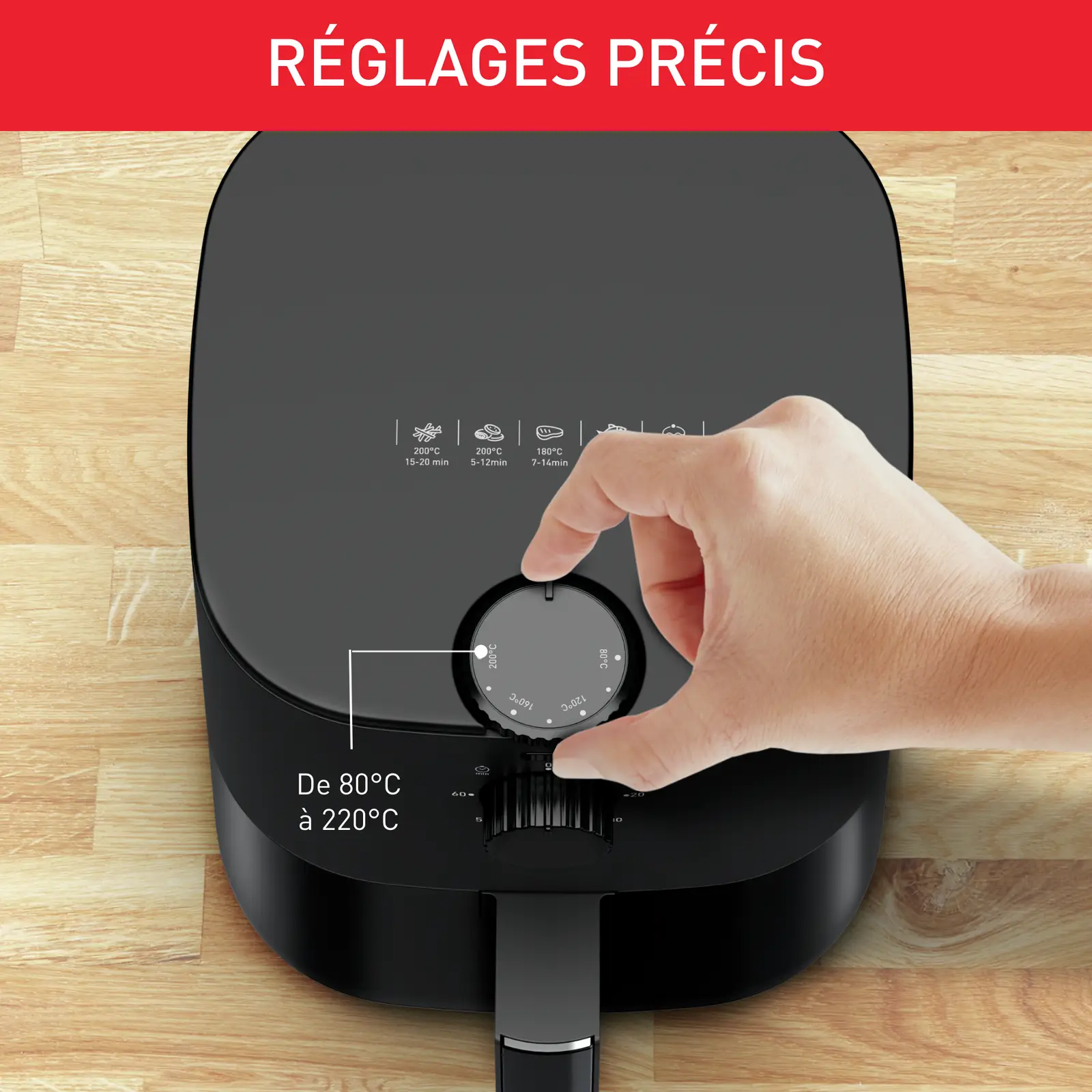EZ130810 friteuse moulinex sans huile essential 3,5 l - 4