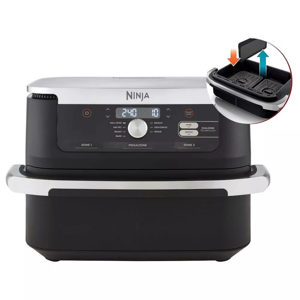 AF500EU FRITEUSE AIR FRYER NINJA 10.4L lexDrawer Dual Zone - 2