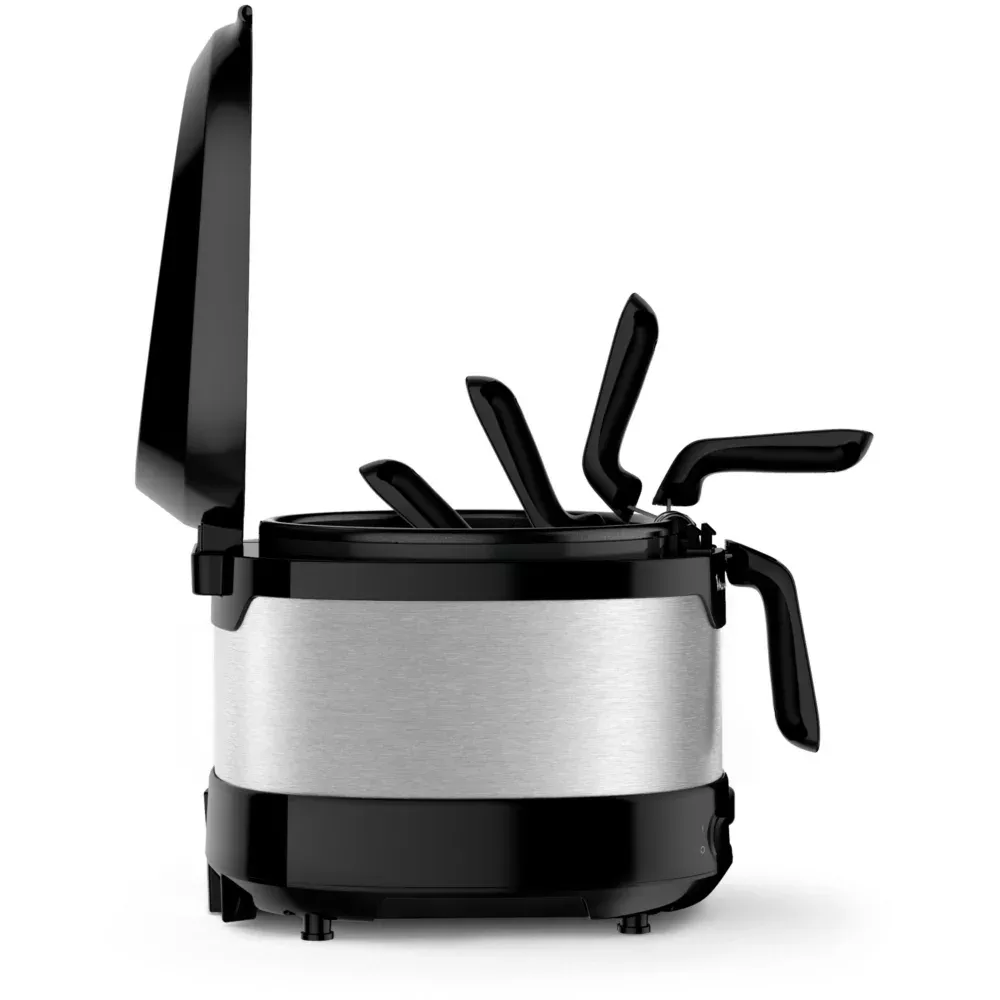 AF215D10 FRITEUSE MOULINEX UNO INOX NOIR 1600 W 1.8 L - 3