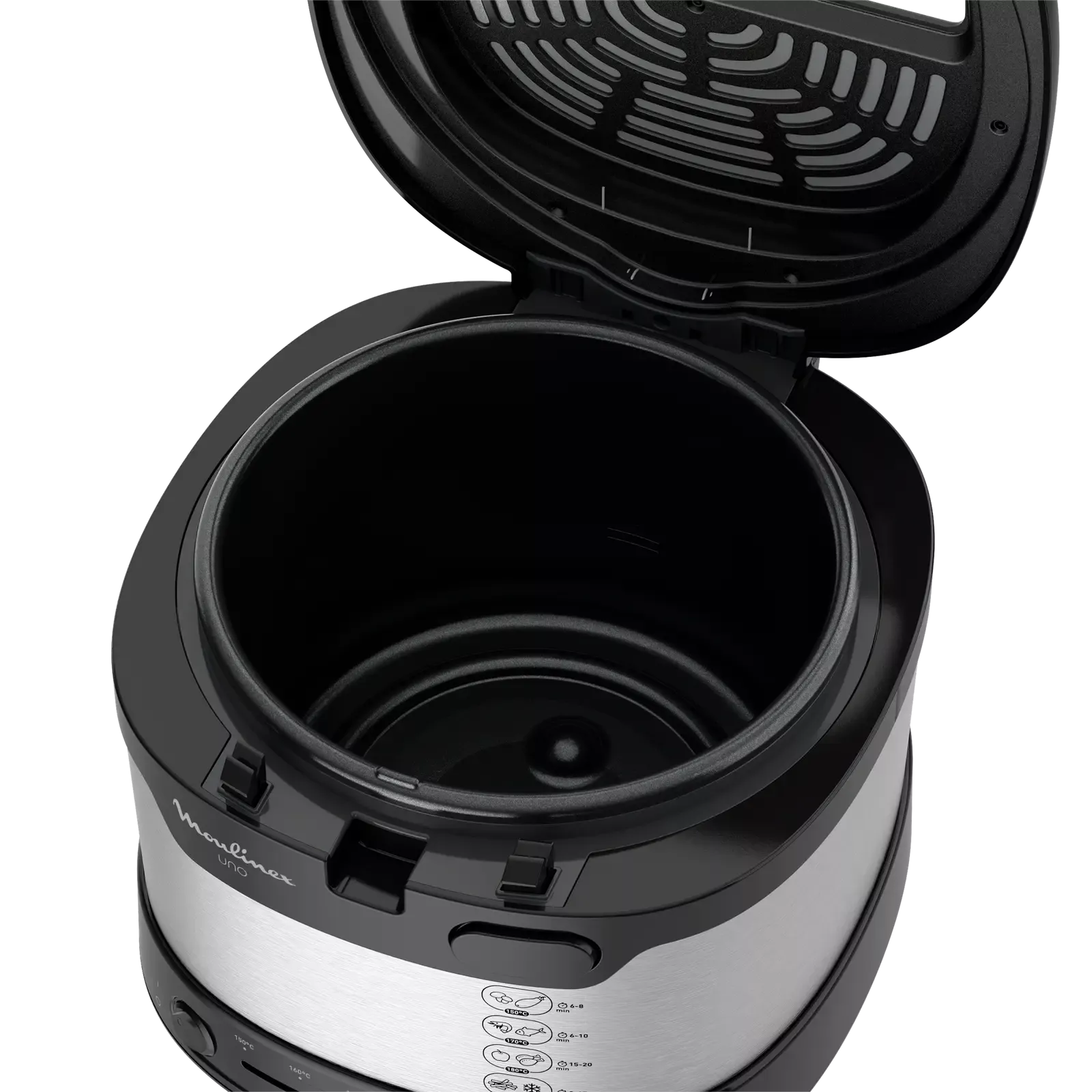 AF215D10 FRITEUSE MOULINEX UNO INOX NOIR 1600 W 1.8 L - 4