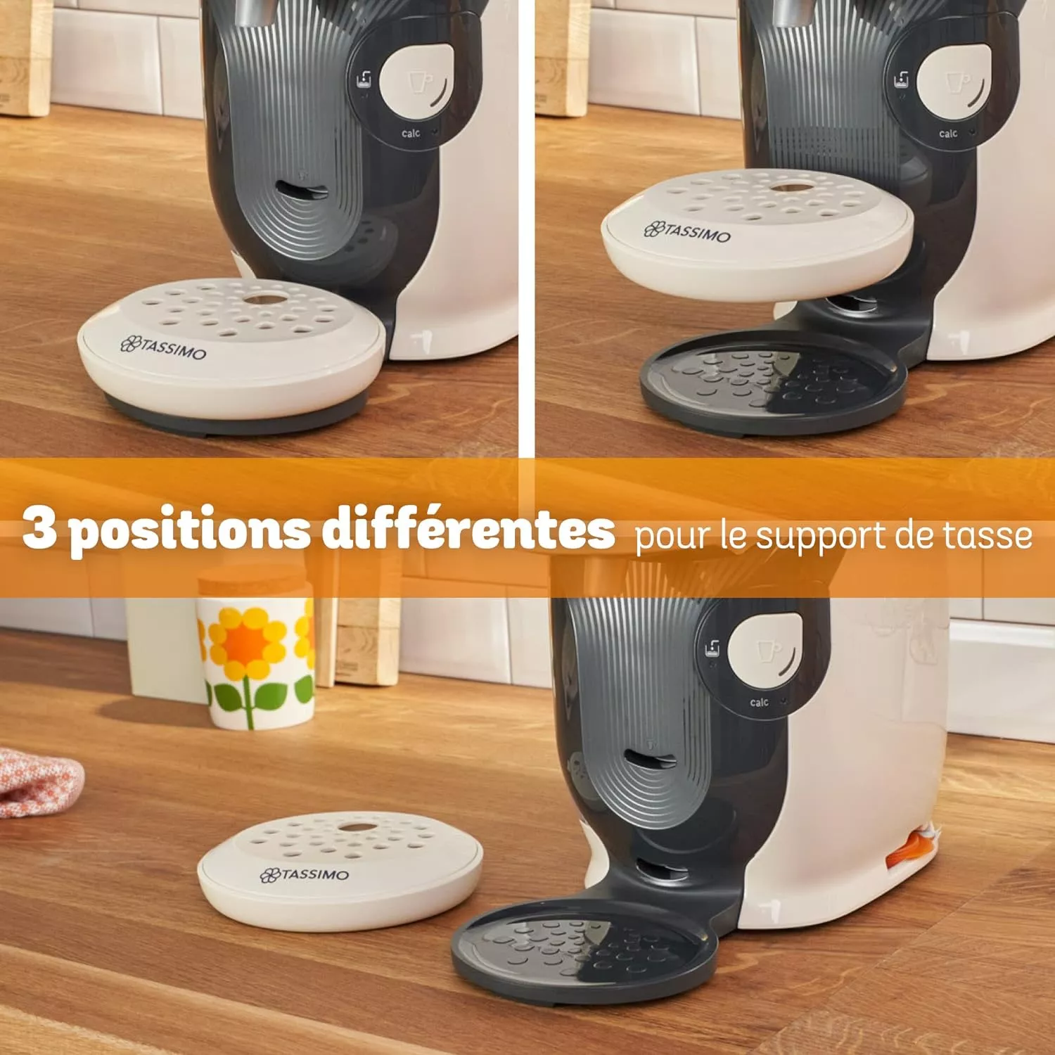 TAS1107 Machine a CAFE A CAPSULE BOSCH TASSIMO 1400W CREME - 8