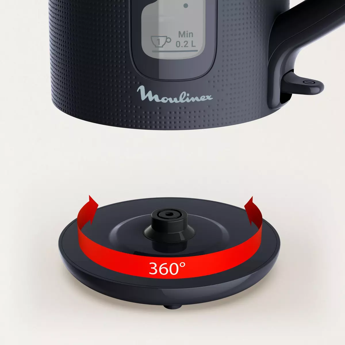 BY2M0810 bouilloire moulinex morning bleu night 2400 W - 1