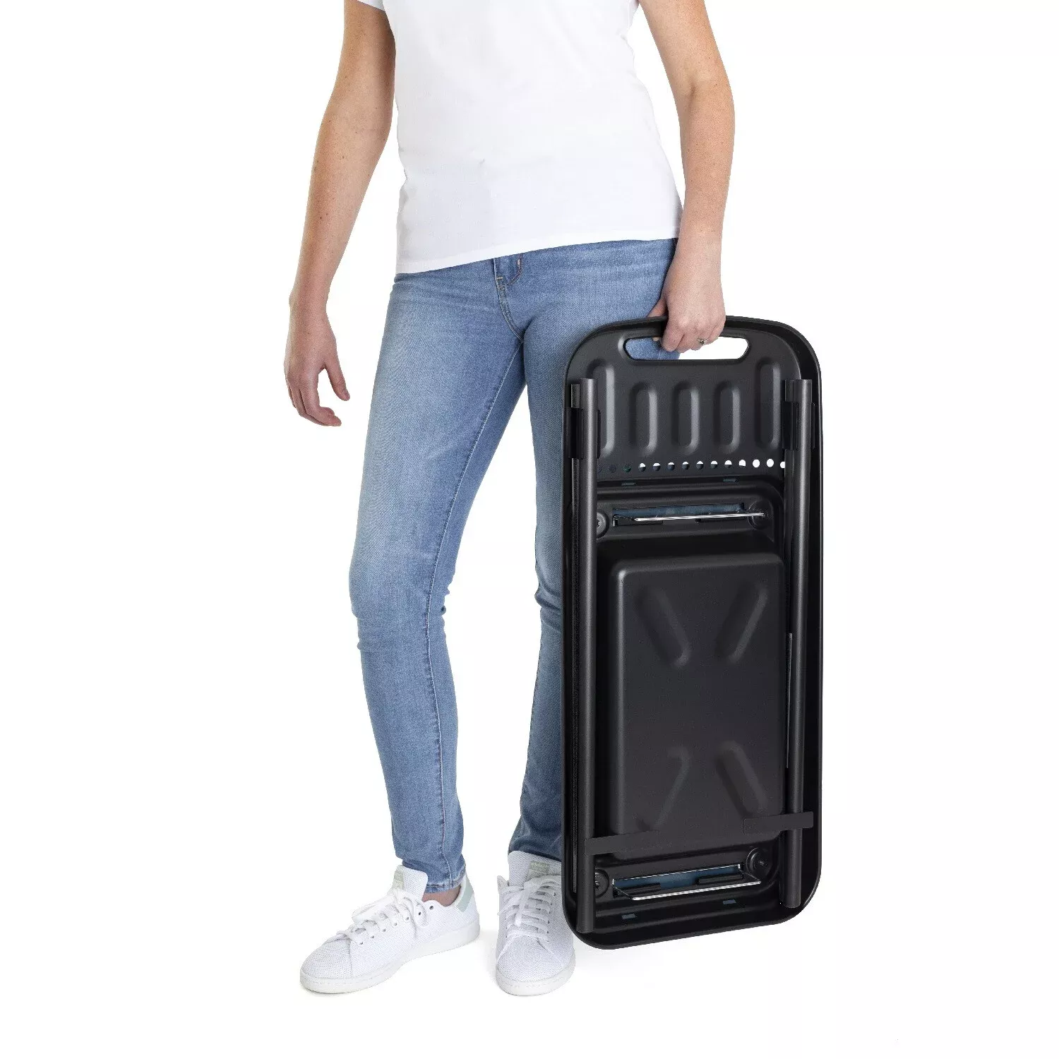 GDB86094 BS20 Barbecue HYBA à Charbon de bois Nomade S20 Bleu - 1