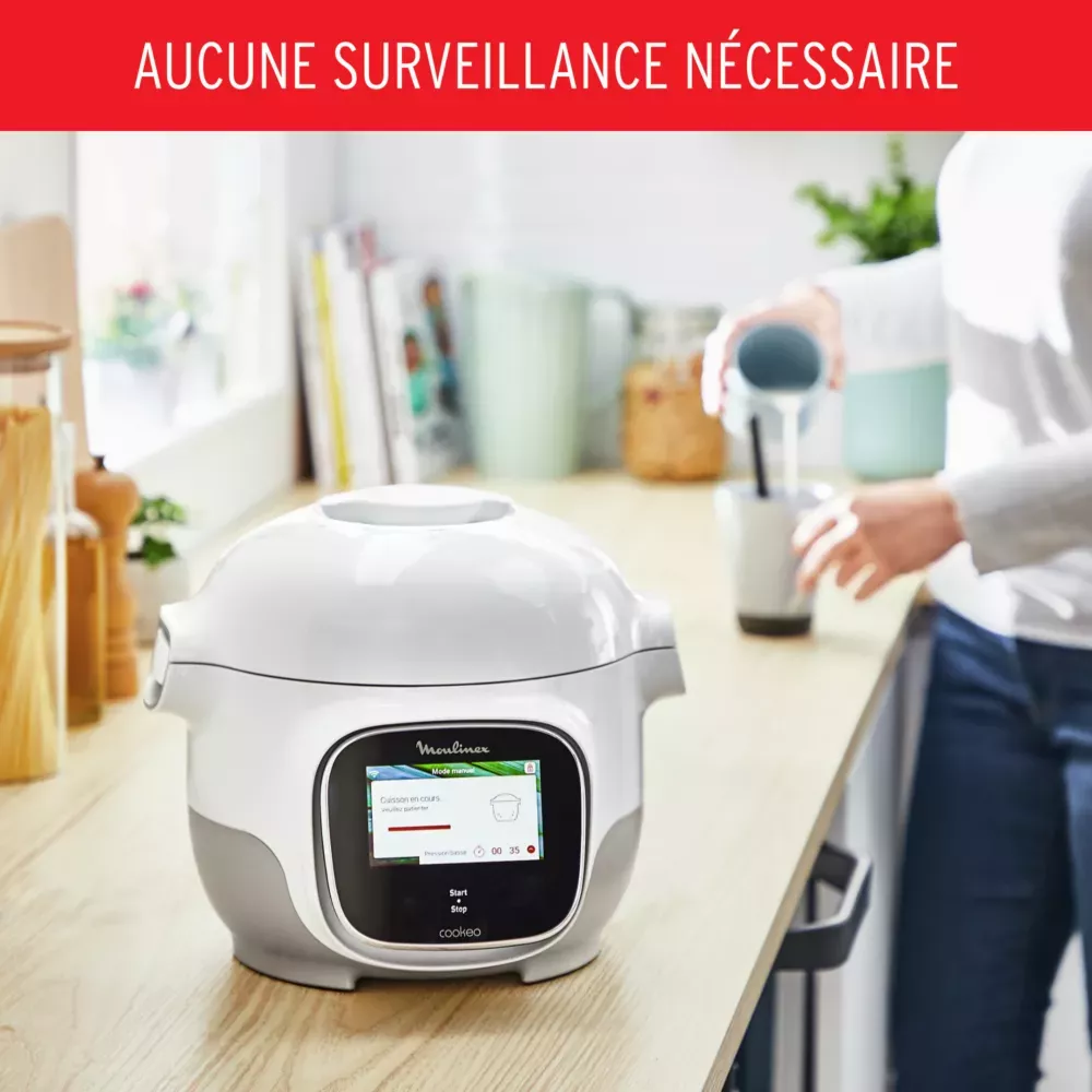 CE922110 Cookeo moulinex Touch Mini Multicuiseur 3L Wifi - 6