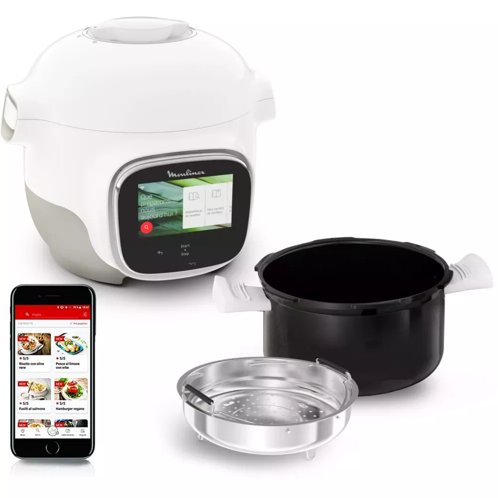 CE922110 Cookeo moulinex Touch Mini Multicuiseur 3L Wifi - 0