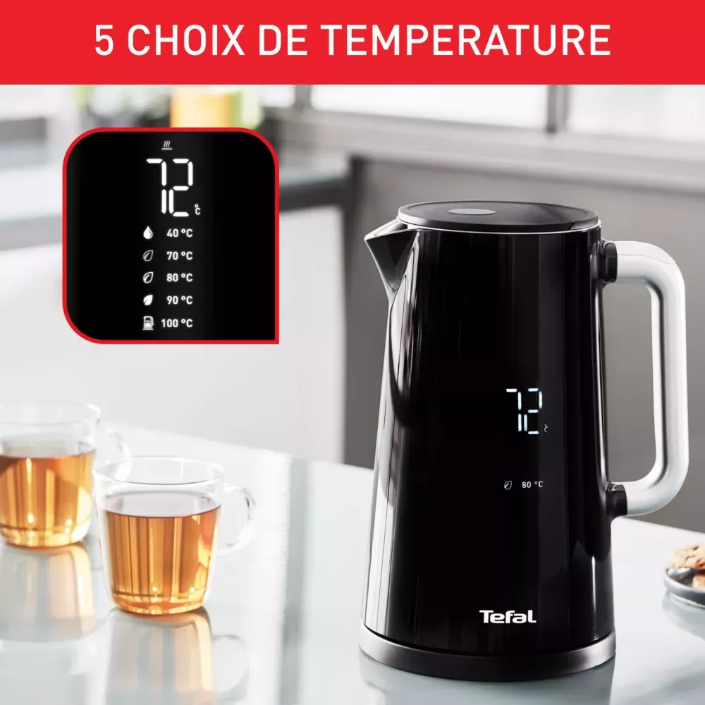 KO850810 bouilloire TEFAL SMART N' LIGHT Thermostat - 10