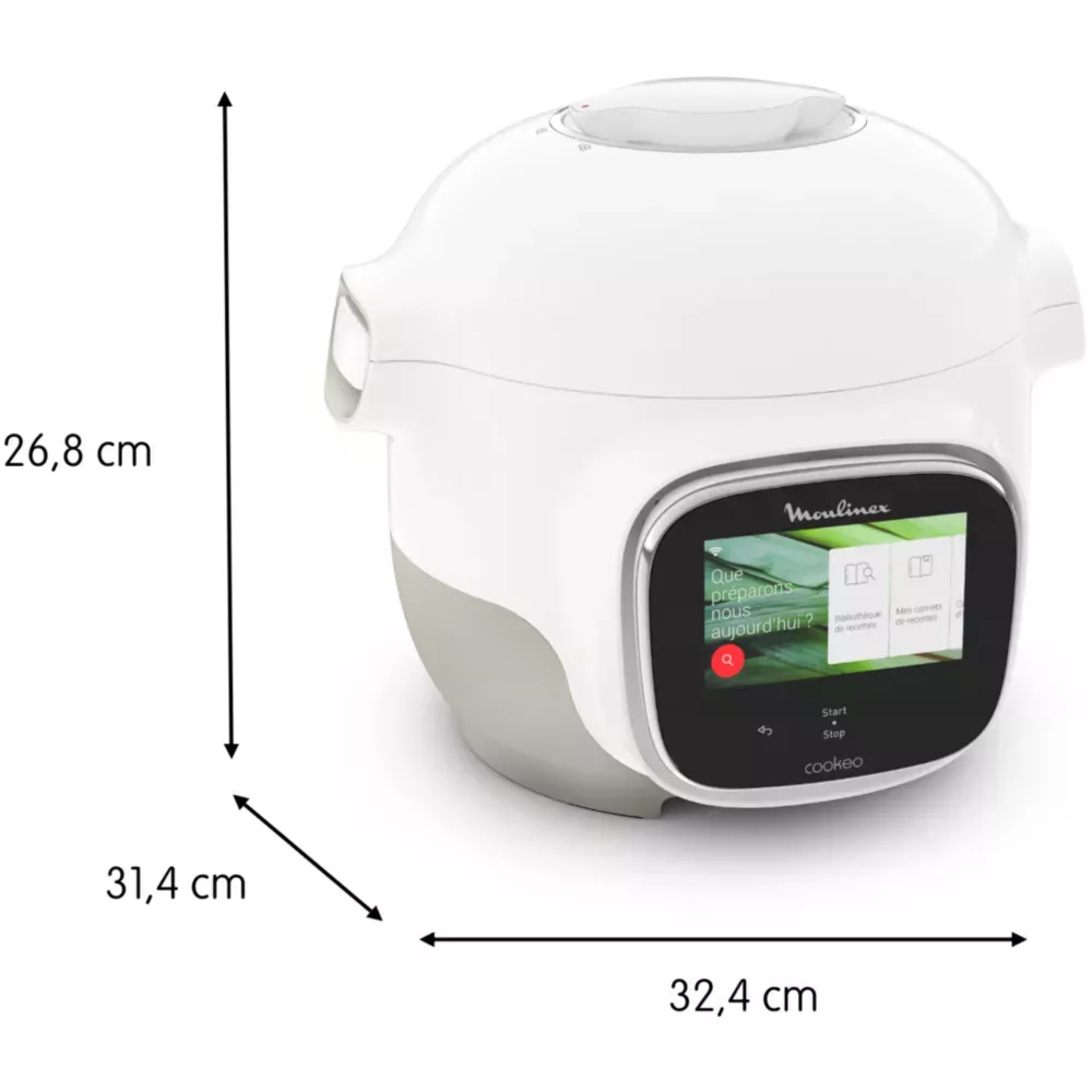 CE922110 Cookeo moulinex Touch Mini Multicuiseur 3L Wifi - 9