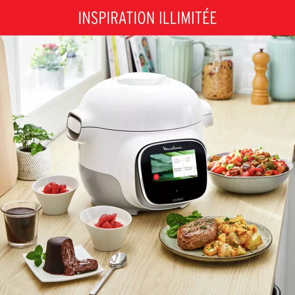 CE922110 Cookeo moulinex Touch Mini Multicuiseur 3L Wifi - 3
