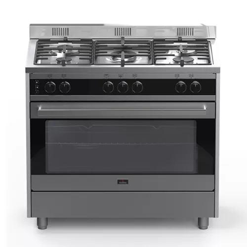 MCG191OIX CUISINIERE MODENA FONTE 5 FEUX 90CM GAZ/GAZ - 0