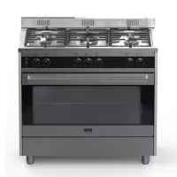 CUISINIERE MODENA FONTE 5 FEUX 90CM GAZ/GAZ