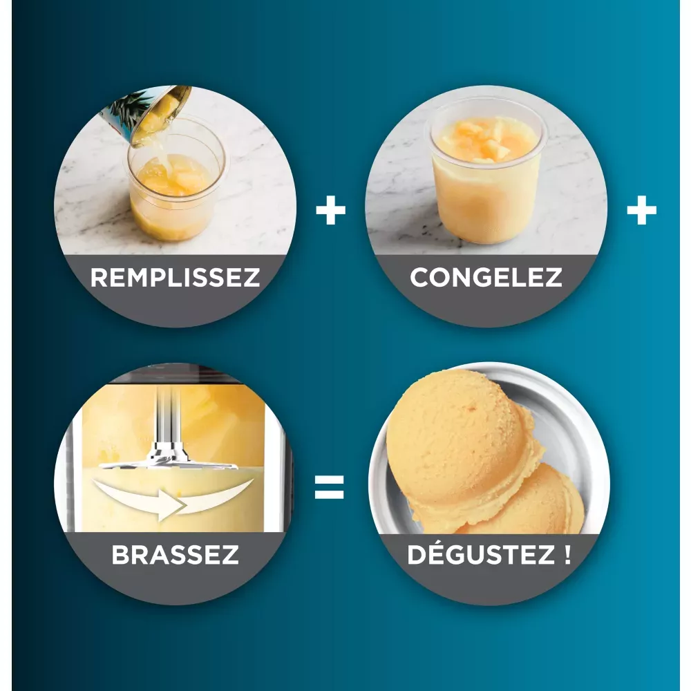 NC300EU MACHINE À CRÈME NINJA SORBETIÈRE GELATO SMOOTHIE - 3