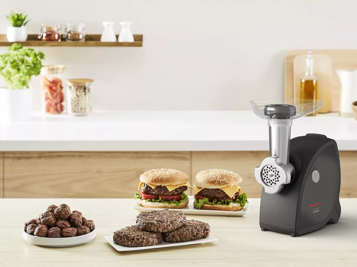 ME472832 hachoir a viande Moulinex hv4 2000W noir + 3 acc - 3