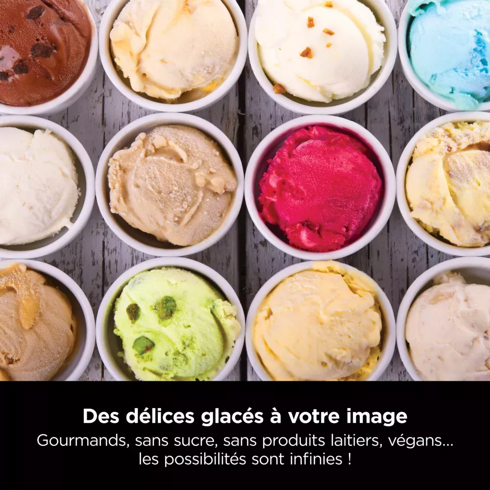 NC300EU MACHINE À CRÈME NINJA SORBETIÈRE GELATO SMOOTHIE - 9