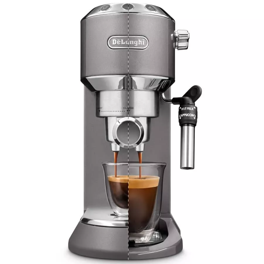 EC785.GY MACHINE A CAFE DELONGHI A BRAS Dedica Metallics - 6
